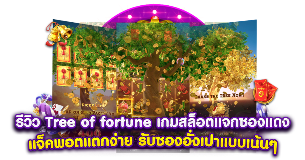 รีวิว Tree of fortune เกมสล็อตแจกซองแดง แจ็คพอตแตกง่าย รับซองอั่งเปาแบบเน้นๆ